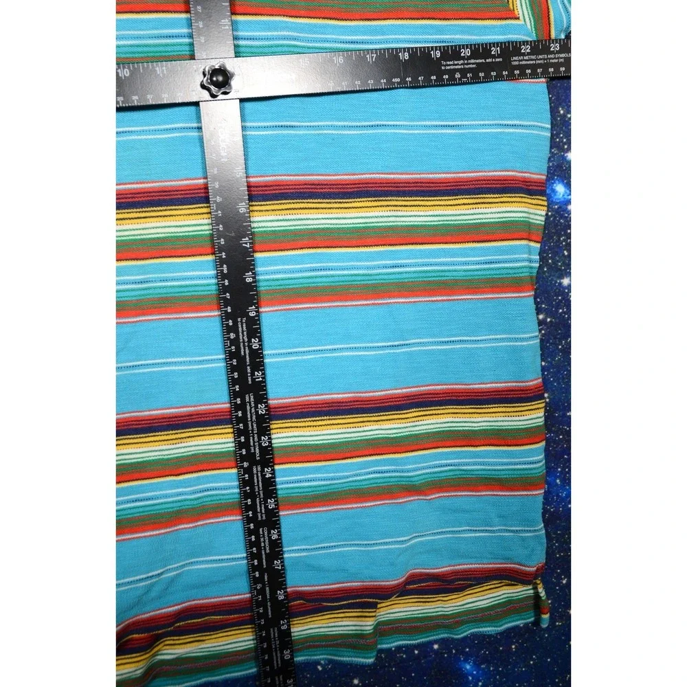 Vintage Polo By Ralph Lauren Polo Shirt Mens XL Multicolor‎ Stripe Cotton Knit